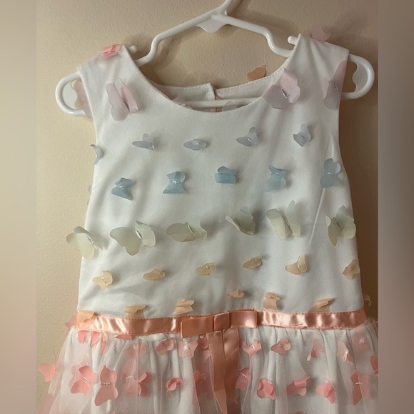 Speechless Girls' Sleeveless 3D Butterfly Party Dress 6t - Picture 4 of 6